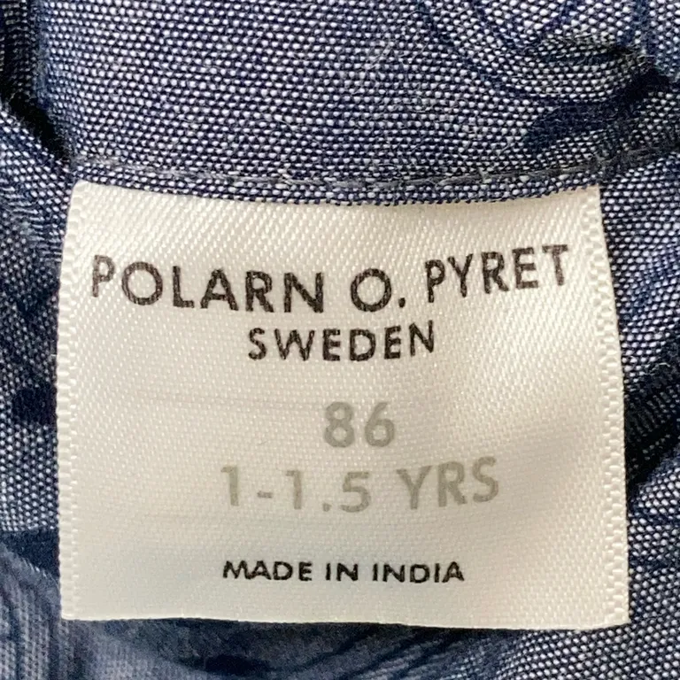 Skjorta (Blå) från Polarn O. Pyret Bomull - Varumärke