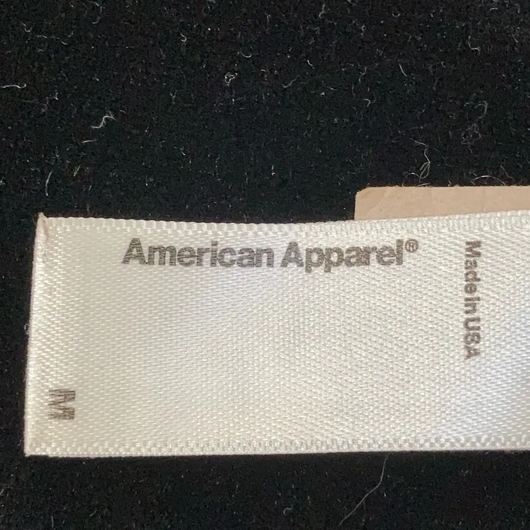 Brassière (Noir) de American Apparel Élasthane, Polyester - Marque