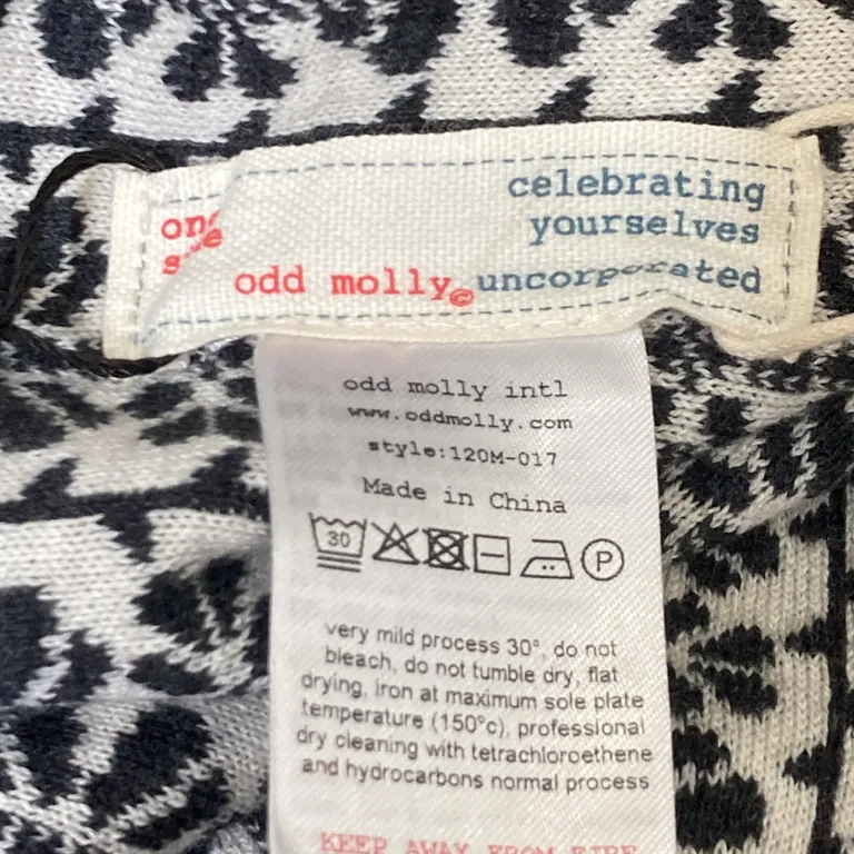 Halsduk (Grå, Flerfärgad) från Odd Molly Bomull - Varumärke