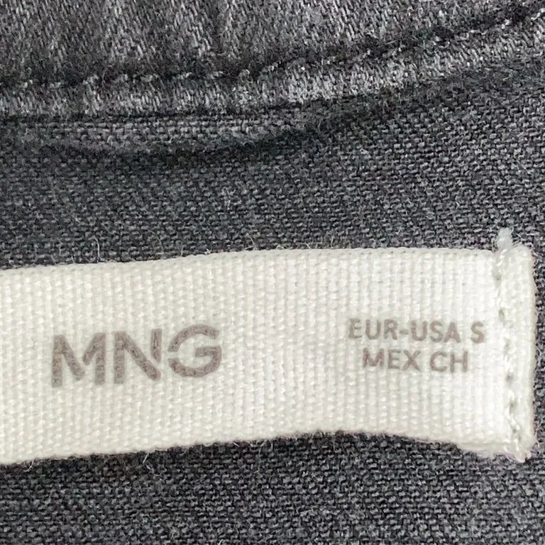 Byxdress (Svart) från Mango Elastan, Återvunnen bomull - Varumärke