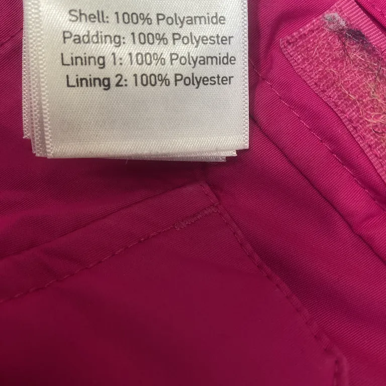 Overall (Rosa, Grå) från Didriksons 1913 Polyamid, Polyester - Materialetikett