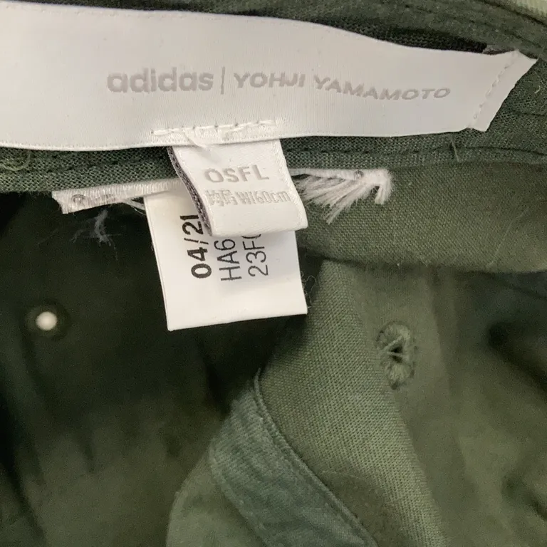 Casquette de baseball (Vert) de Y-3 Yohji Yamamoto x Adidas - Marque