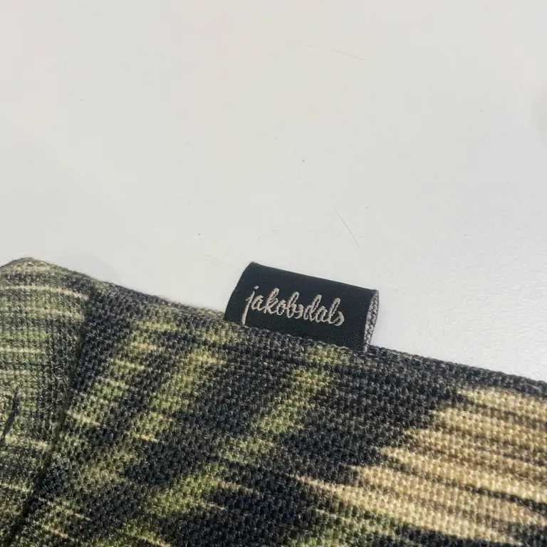 Kuddfodral (Grön) från Jakobsdals Viskos, Linne - Varumärke
