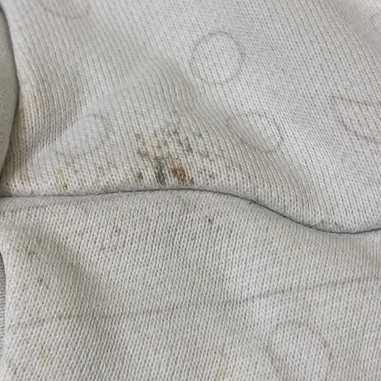 Sweat à capuche (Blanc) de Nike ACG Coton - Tachés - Épaule