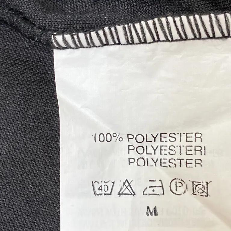 Klänning (Svart) från B.Young Polyester - Materialetikett