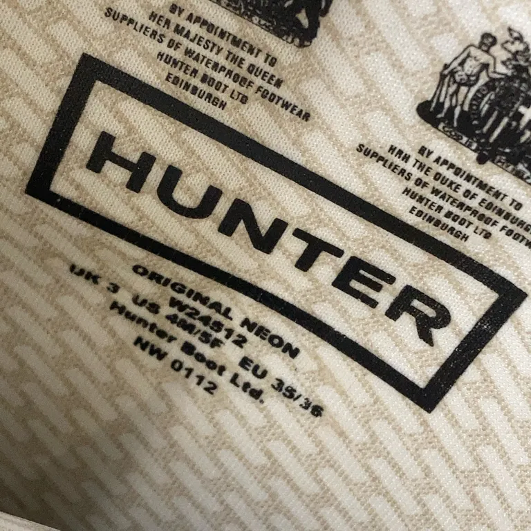 Gummistövlar (Svart) från Hunter - Varumärke