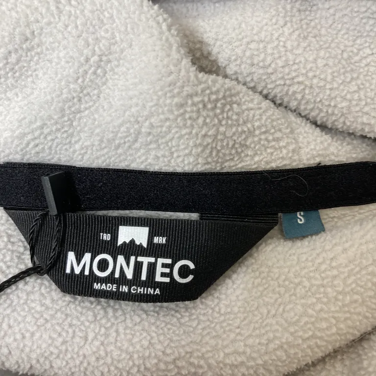 Huvtröja (Vit) från Montec Polyester - Varumärke