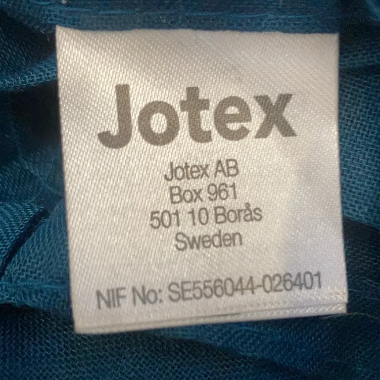 Panelgardin (Blå) från Jotex Polyester - Varumärke