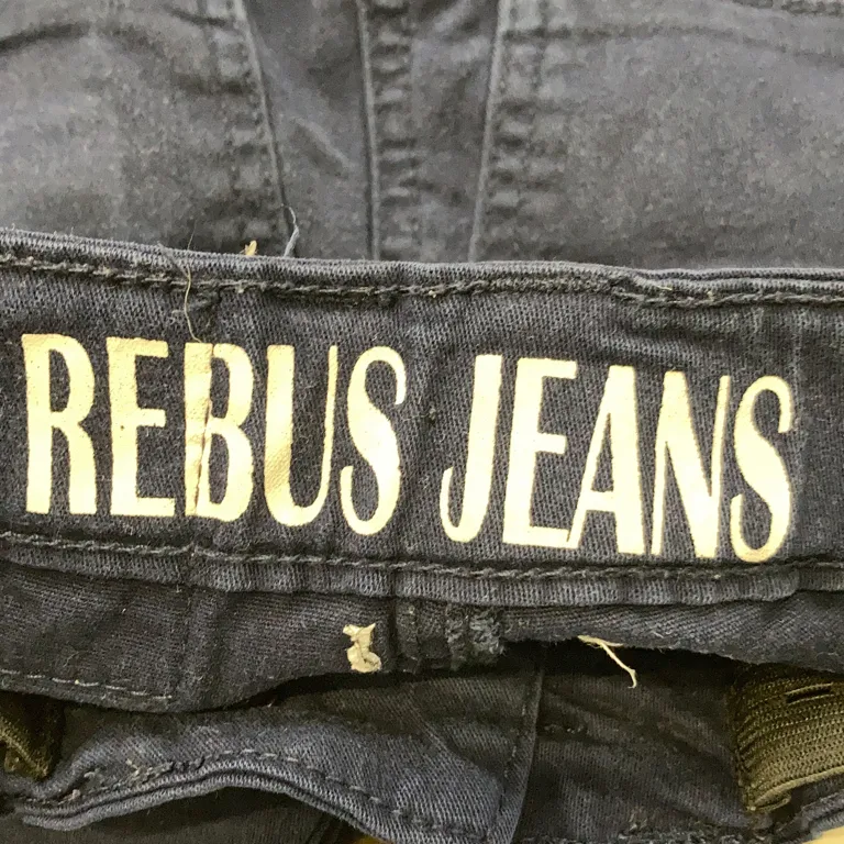 Jeans (Blå) från Rebus Jeans Elastan, Bomull - Varumärke