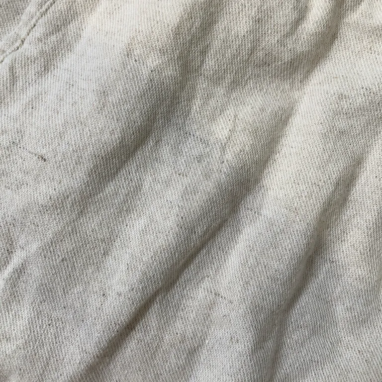 Pantalon (Beige) de Zara Coton, Lin - Défaut