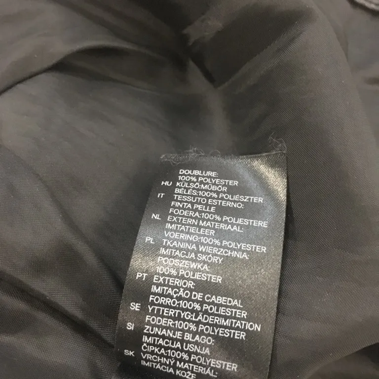 Skinnjacka (Svart) från H&M Skinn - undefinedAltSuffix