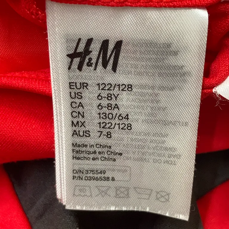Maskeradkläder (Röd, Flerfärgad) från H&M x Marvel Polyester - Varumärke
