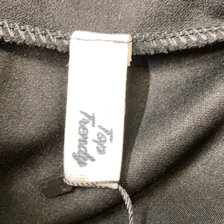 Topp (Svart, Vit) från Top Trendy Elastan, Polyester - Varumärke