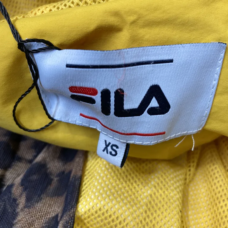 Jacka (Gul, Flerfärgad) från Fila Nylon, Polyester - Varumärke