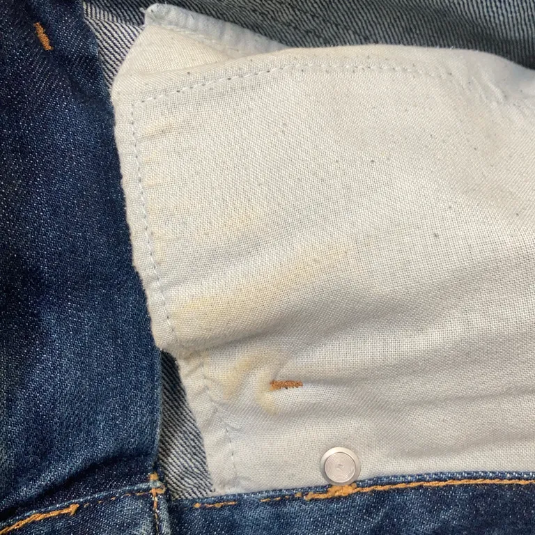 Jeans (Blå) från Isabel Marant Étoile Bomull - Smutsig - Insida