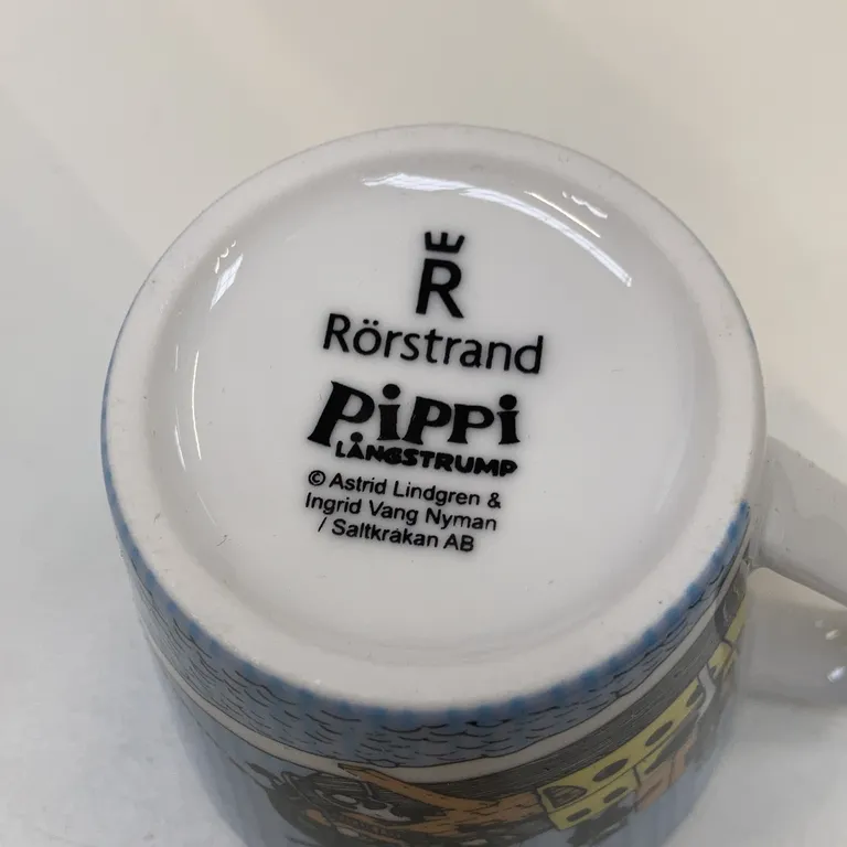 Mugg (Pippi Långstrump) från Rörstrand - Varumärke