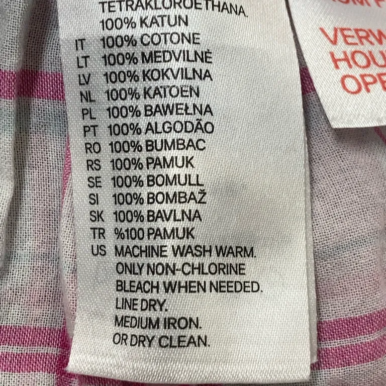 Pyjamasbyxor (Flerfärgad) från H&M Bomull - Materialetikett