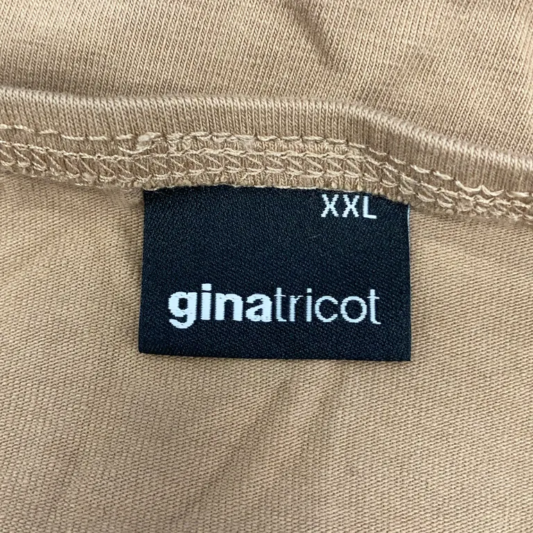Crop top (Beige) från Gina Tricot Bomull, Elastan - Varumärke