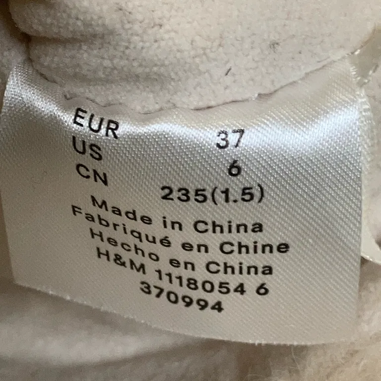Boots (Vit) från H&M Polyester - Varumärke
