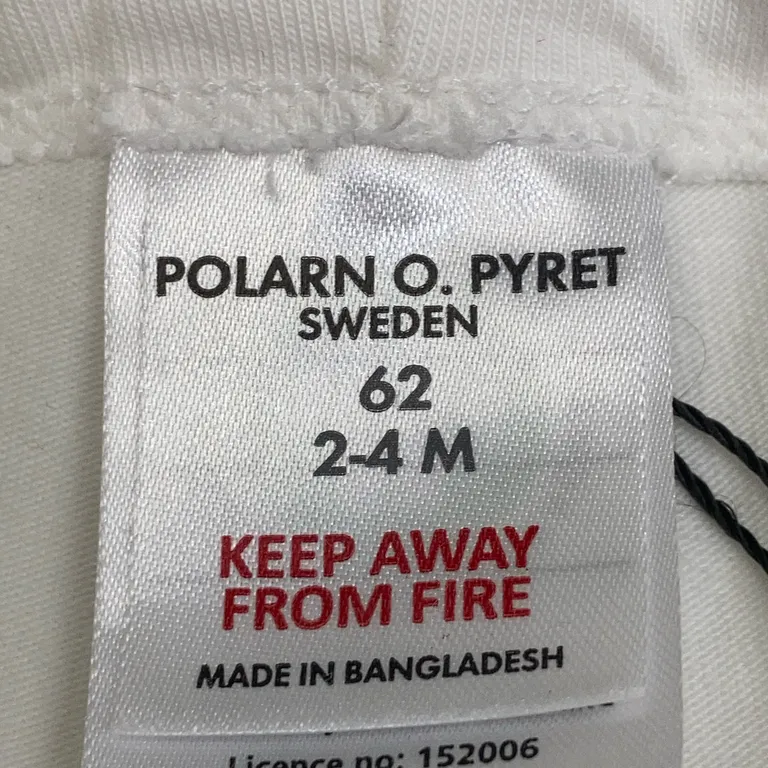 Leggings (Vit) från Polarn O. Pyret Ekologisk bomull, Elastan - Varumärke