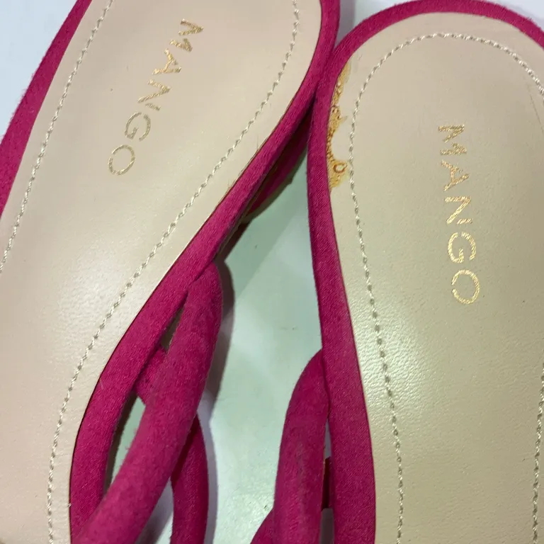 Slip-ins (Rosa) från Mango - Fläck - Innersulor