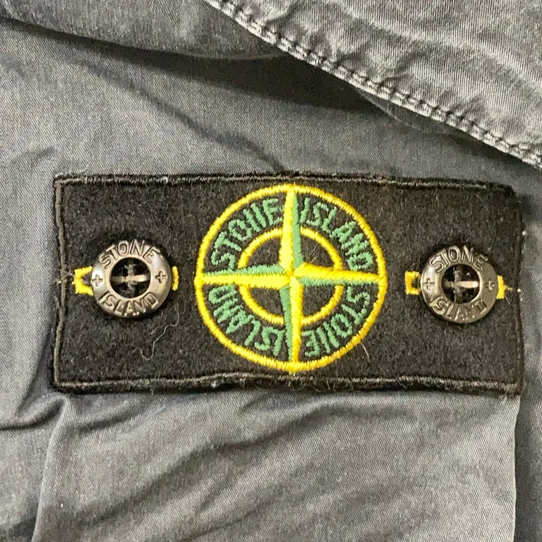 Cargobyxor (Blå) från Stone Island Junior Bomull, Elastan - Bild av äkthetsbevis