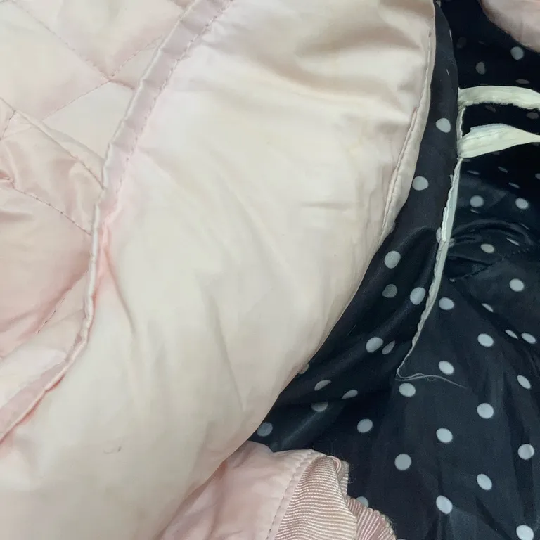 Jacka (Rosa) från Prêt Dun, Nylon, Polyester - Fläckig - Krage/nacke