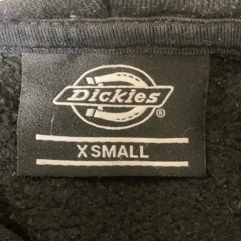 Huvtröja (Svart) från Dickies Polyester, Bomull - Varumärke