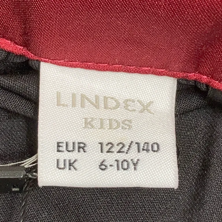 Mantel (Svart, Röd) från Lindex Kids Polyester, Elastan - Varumärke