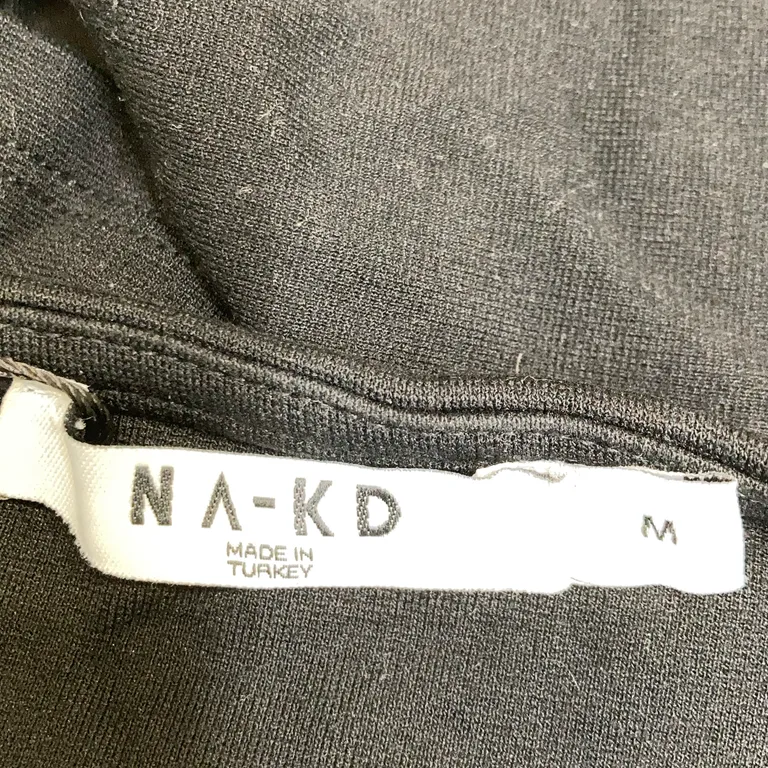 Crop top (Svart) från NA-KD Elastan, Polyester, Viskos - Varumärke