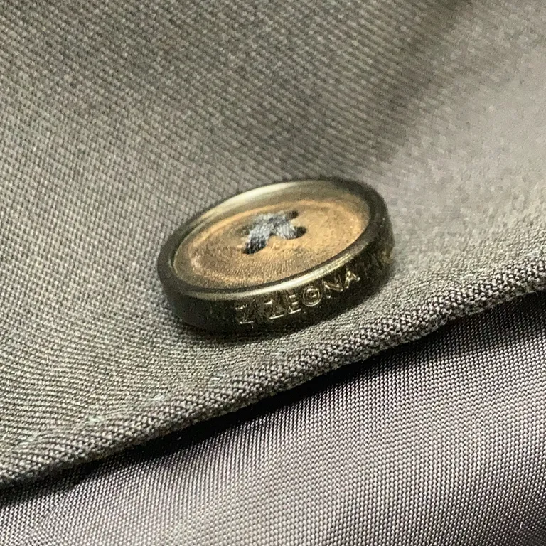 Kostym (Blå) från Zegna Kupro, Ull - Bild av äkthetsbevis