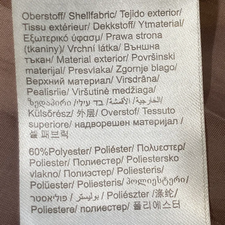 Kappa (Grå) från Tom Tailor Polyester - Materialetikett