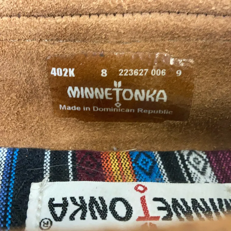 Mockasiner (Brun, Flerfärgad) från Minnetonka Mocka - sizeAltSuffix