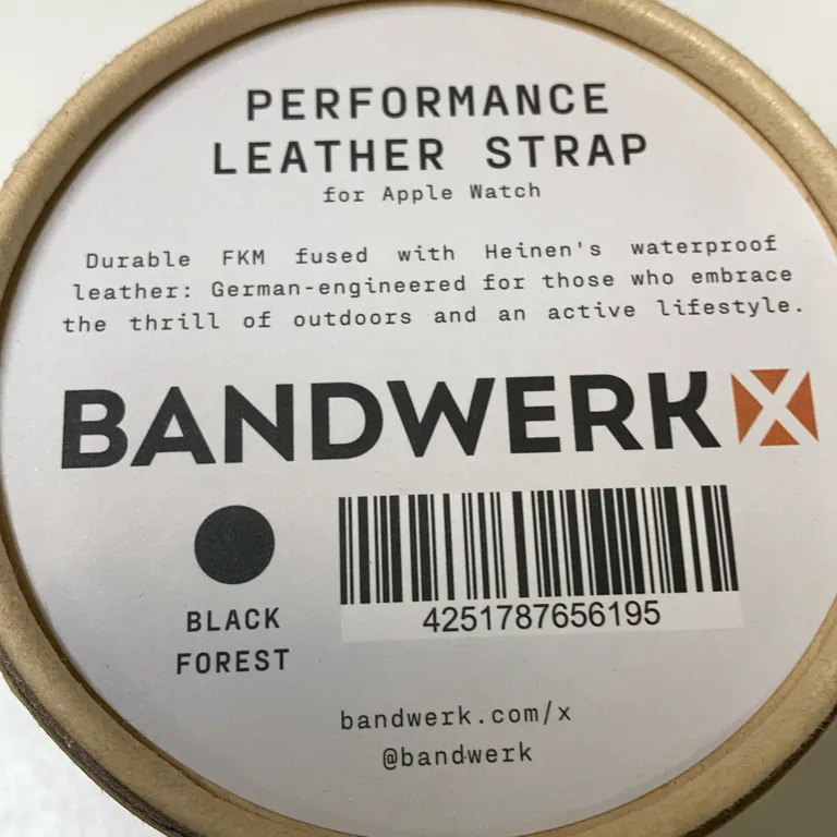 Klockarmband (Svart) från Bandwerk - Varumärke