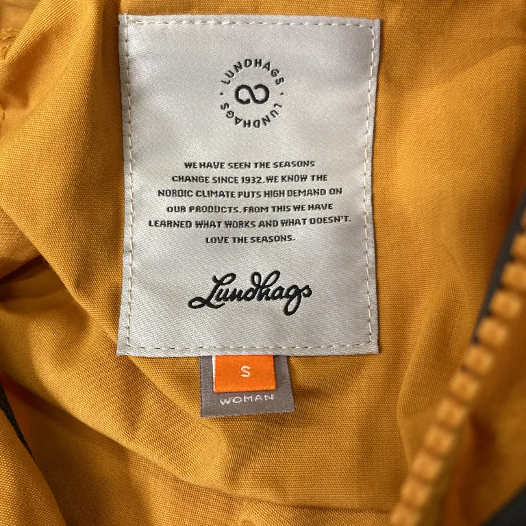 Anorak (Gliis Ws Anorak 206 Gold) från Lundhags Polyester, Ekologisk bomull - Varumärke