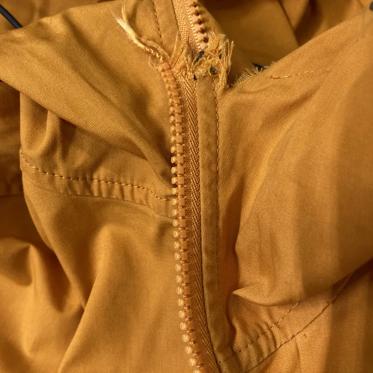 Anorak (Gliis Ws Anorak 206 Gold) från Lundhags Polyester, Ekologisk bomull - Trasig - Dragtapp