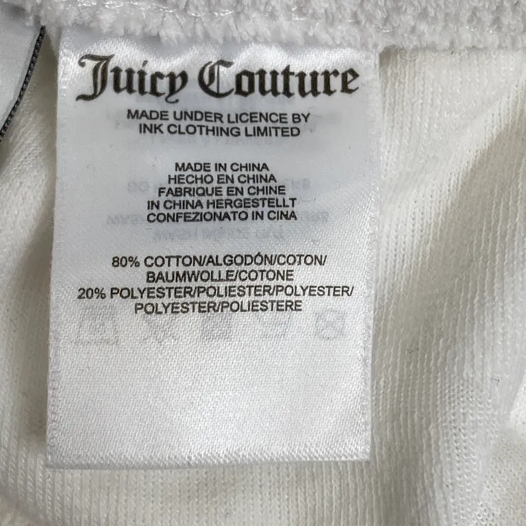 Shorts (Vit) från Juicy Couture Bomull, Polyester - Materialetikett