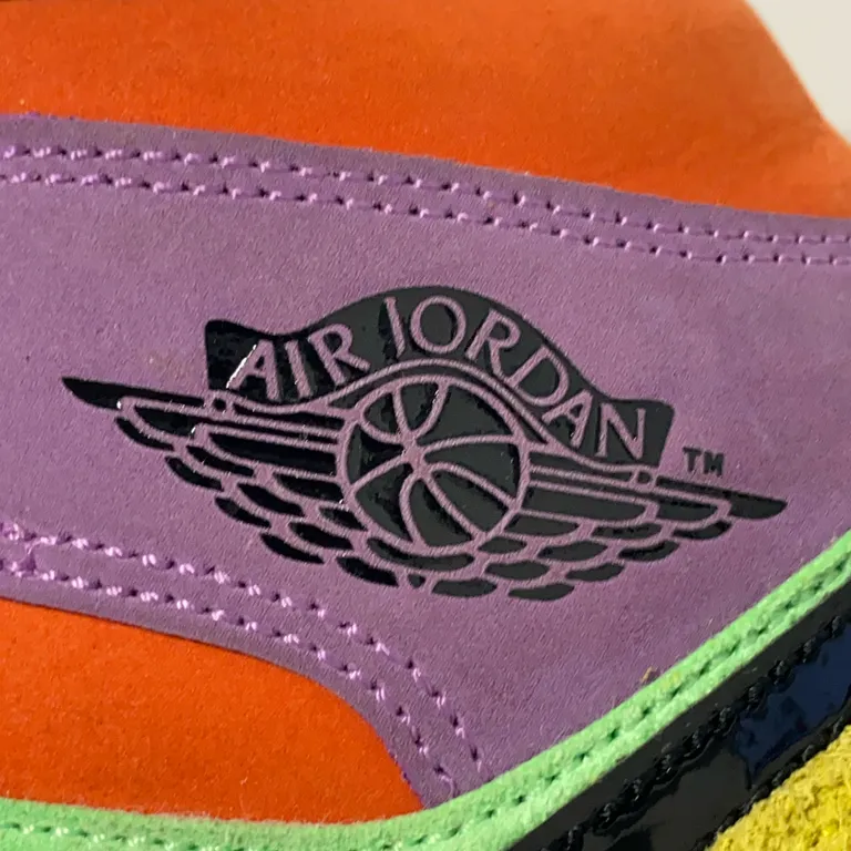 Sneakers (Jordan 1 Mid SE Multi-Color ) från Nike Air Jordan Skinn - Detaljbild