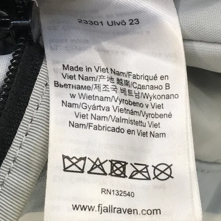 Ryggsäck (Ulvö 23) från Fjällräven - Materialetikett
