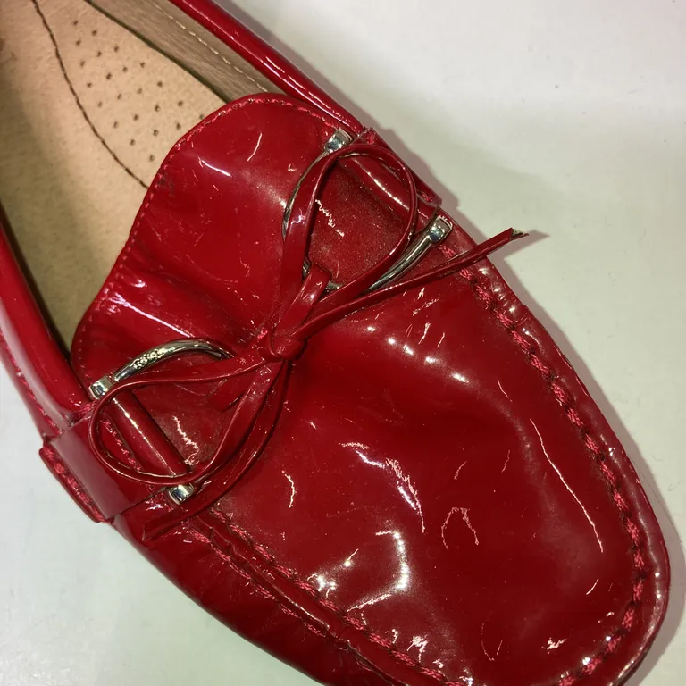 Loafers (Röd) från Lauren Ralph Lauren Skinn - Defekt