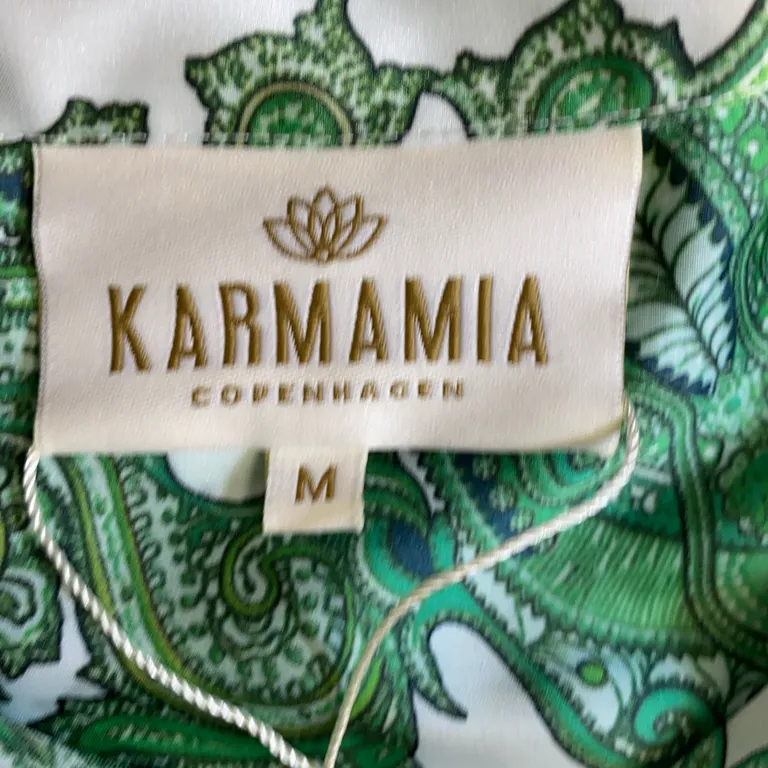 Blouse (Vert, Blanc) de Karmamia Polyester - Marque