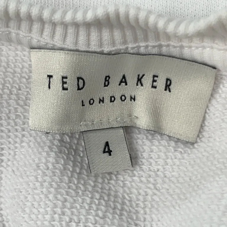 Sweatshirt (Blanc, Bleu, Multicolore) de Ted Baker Coton - Marque