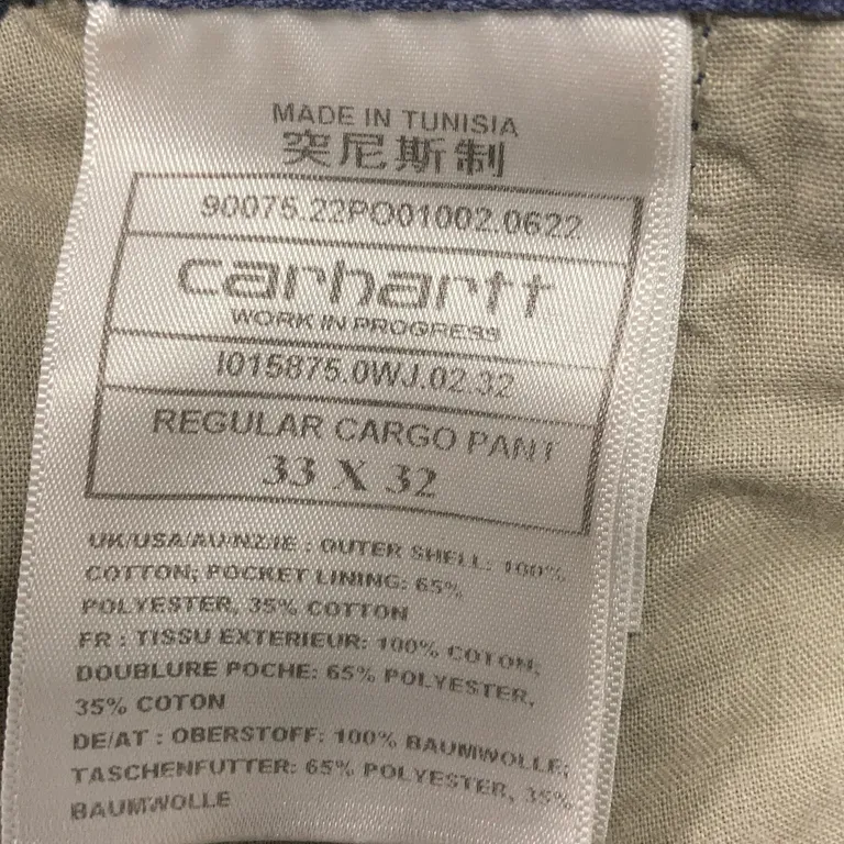 Cargobyxor (Regular Cargo Pant) från Carhartt WIP Bomull, Polyester - Varumärke