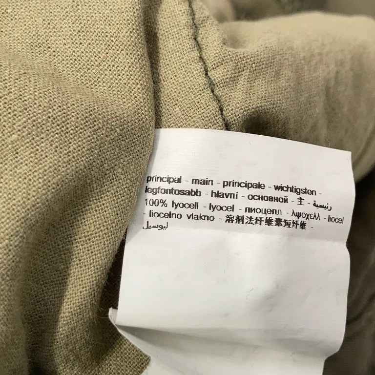Culottes (Grön) från Promod Lyocell - Materialetikett