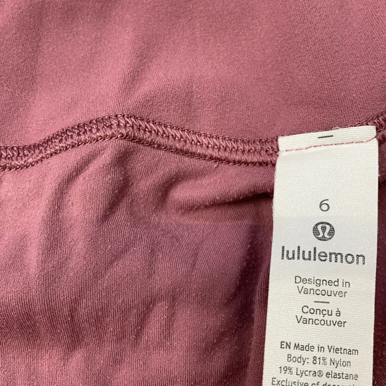 Leggings (Rosa) från Lululemon Nylon, Elastan - Varumärke