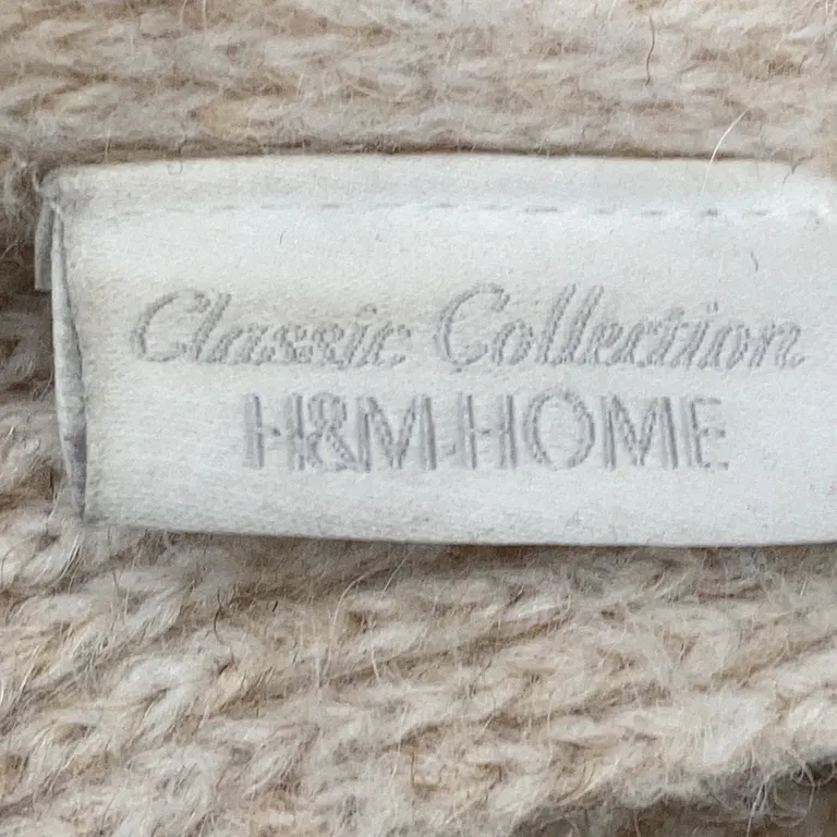 Filt (Beige) från H&M Home Ull, Akryl, Polyamid, Alpackaull - Varumärke