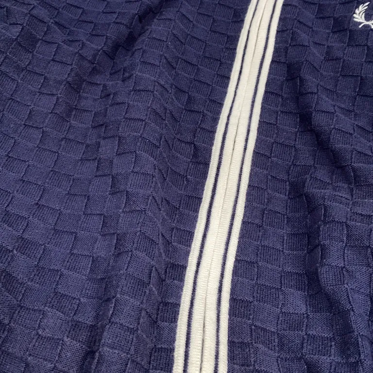 Kofta (Blå) från Fred Perry Merinoull - Defekt