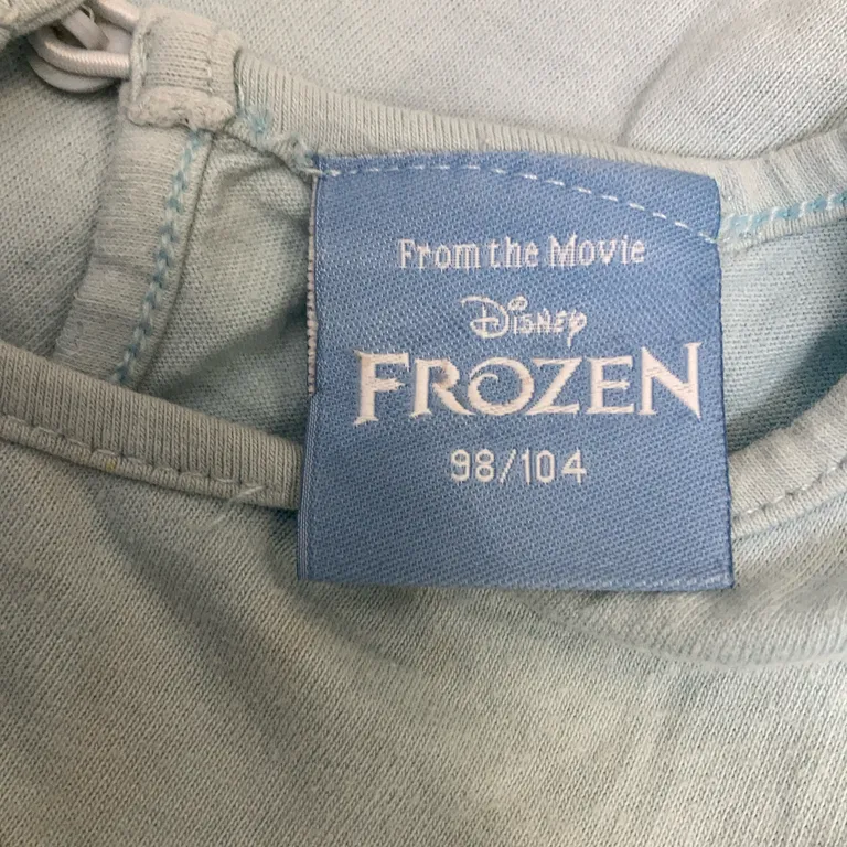 Klänning (Turkos) från Disney Frozen Polyester, Bomull - Varumärke