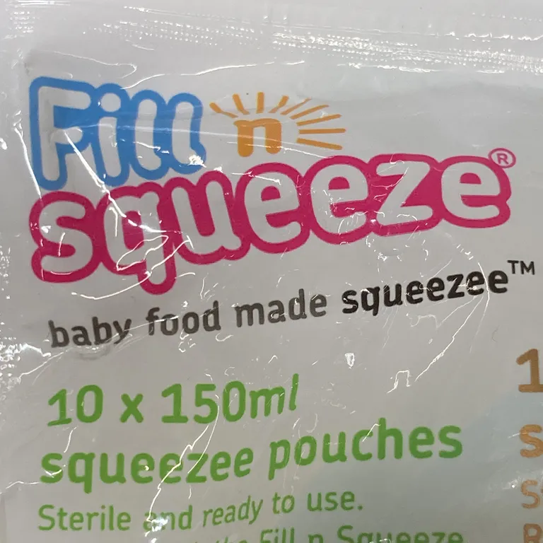 Bebistillbehör (Vit, Flerfärgad) från Fill n' Squeeze - Varumärke