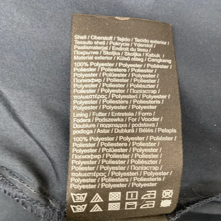 Combinaison (Bleu, Blanc) de VILA Clothes Polyester - Étiquette du matériau